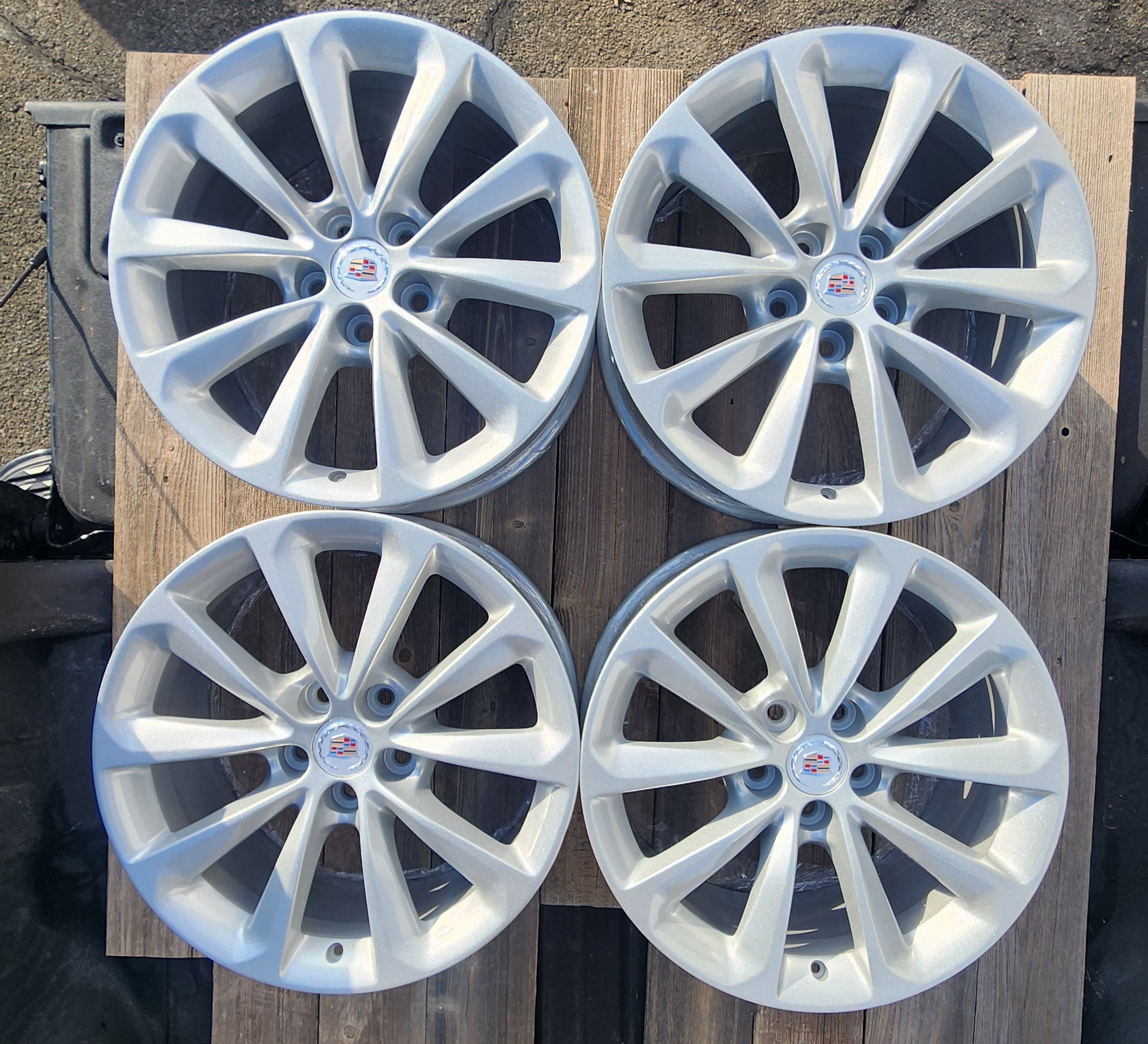 Silver Cadillac Wheels