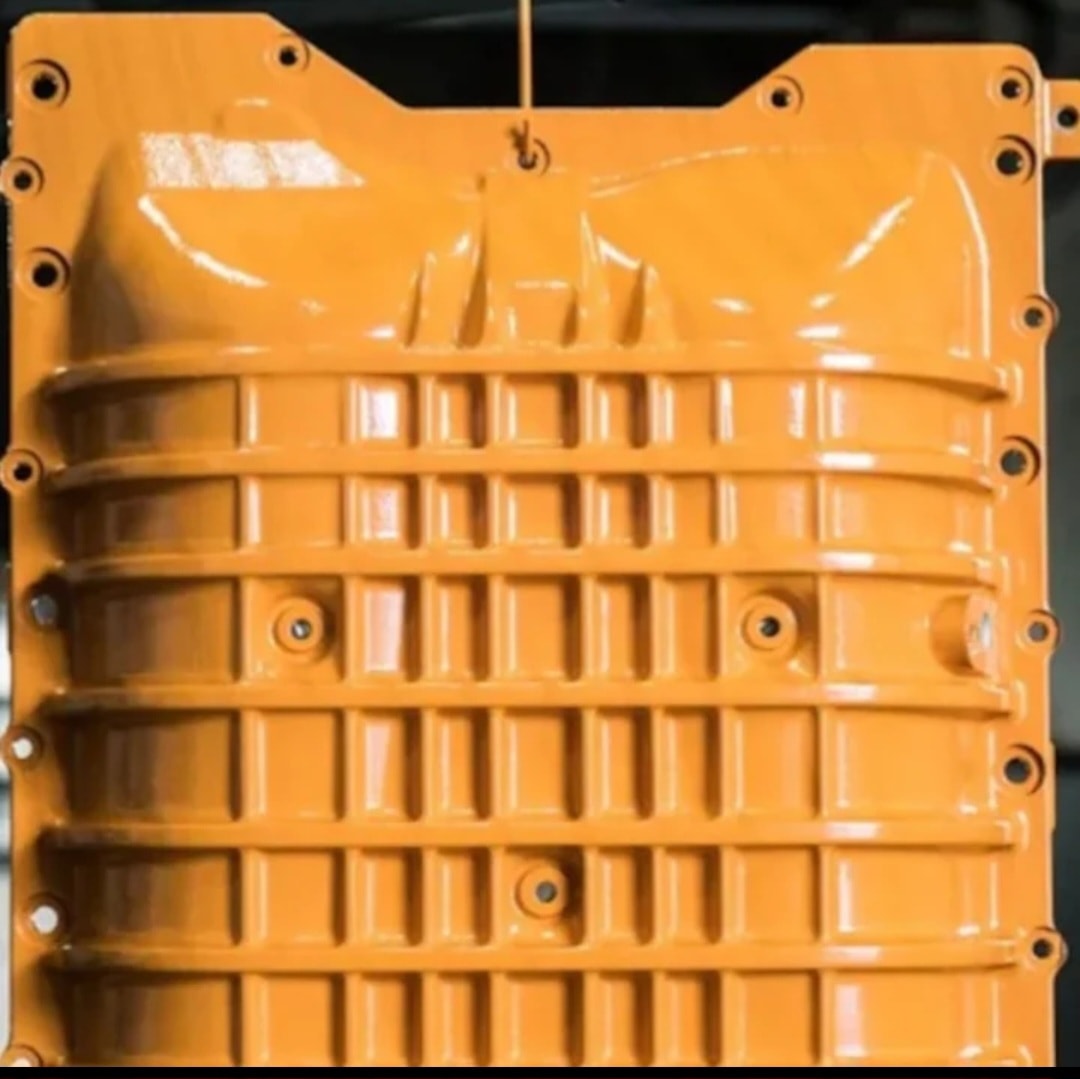 CAT Orange Oil Pan