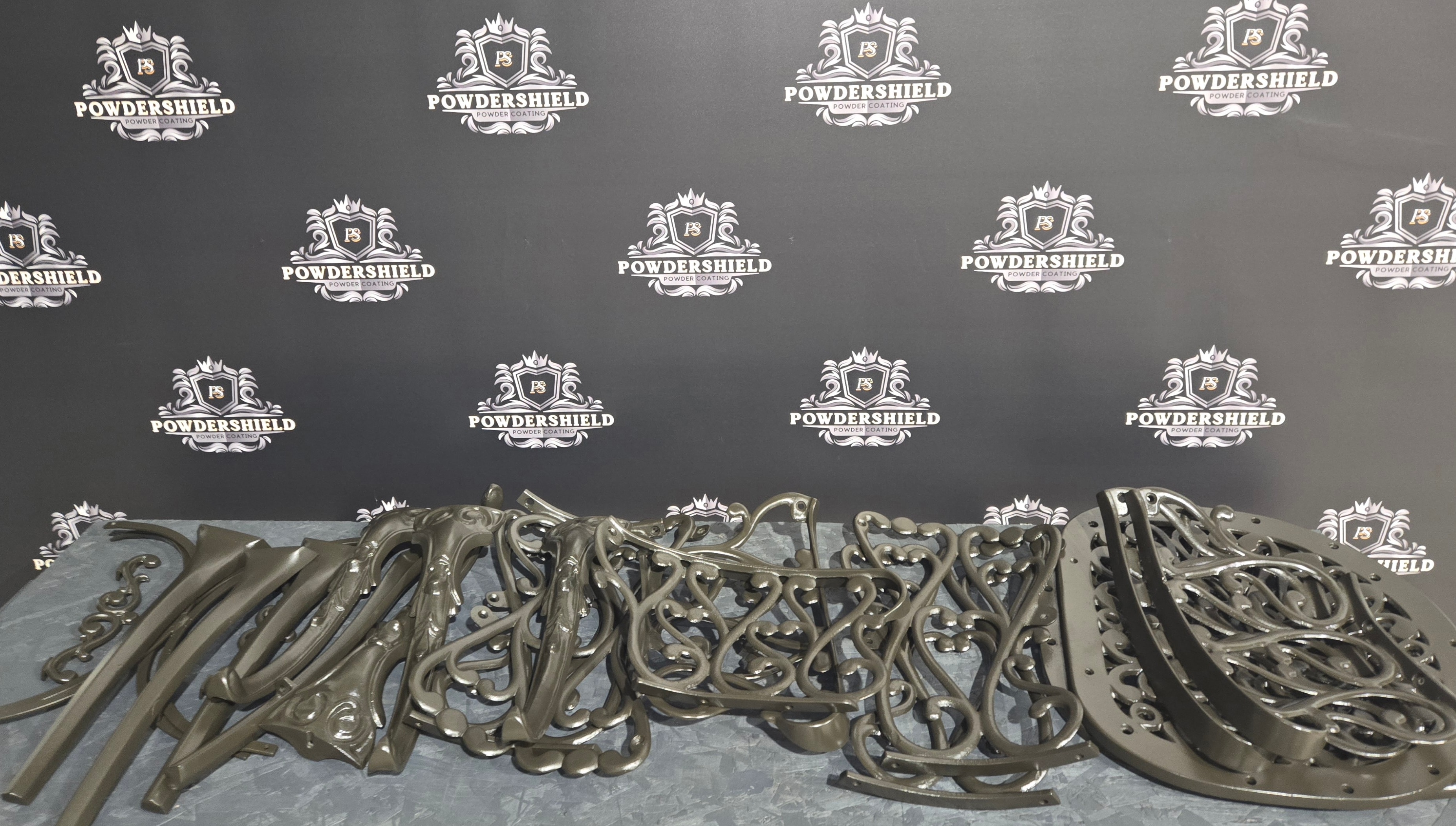 Ornate Iron Gate Parts