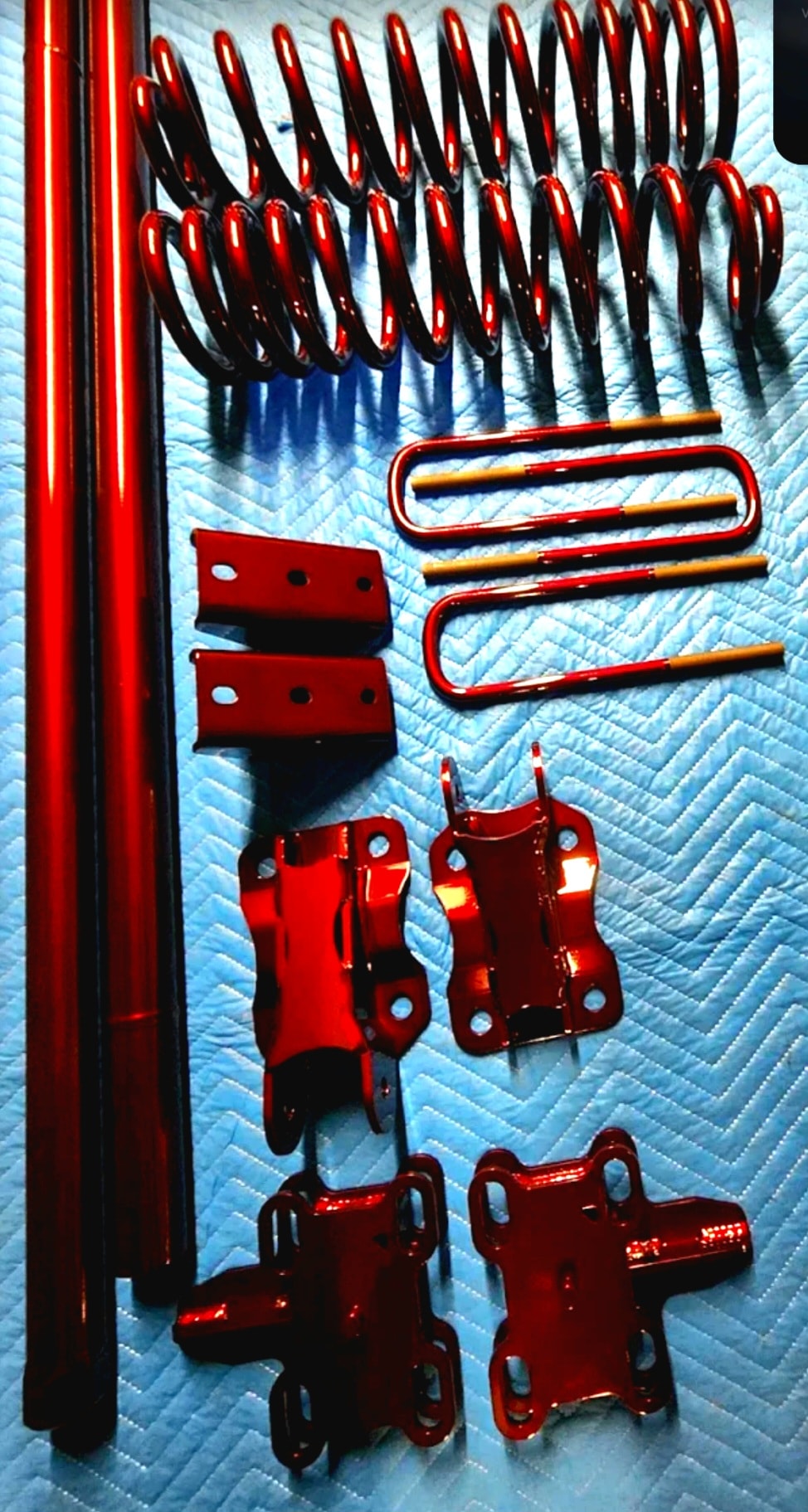 Candy Red Suspension Lift Kit