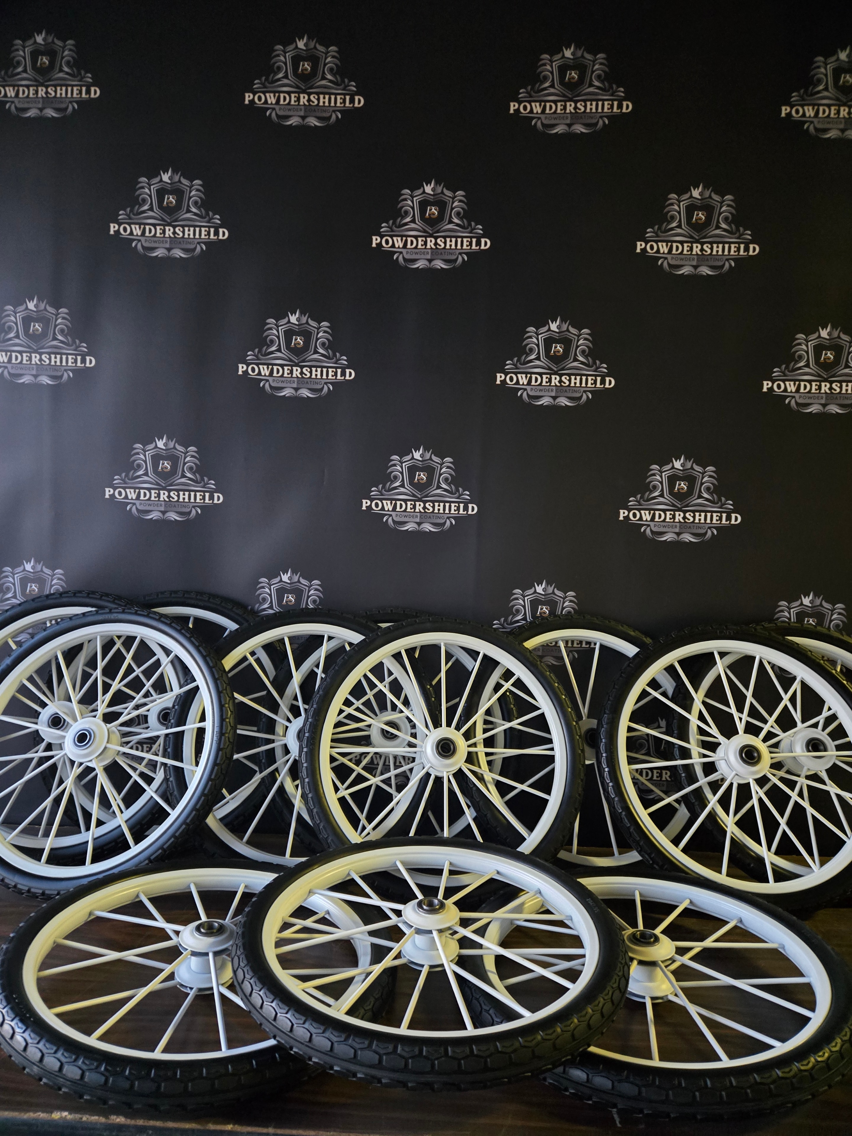 Cream White Spoke Wheels