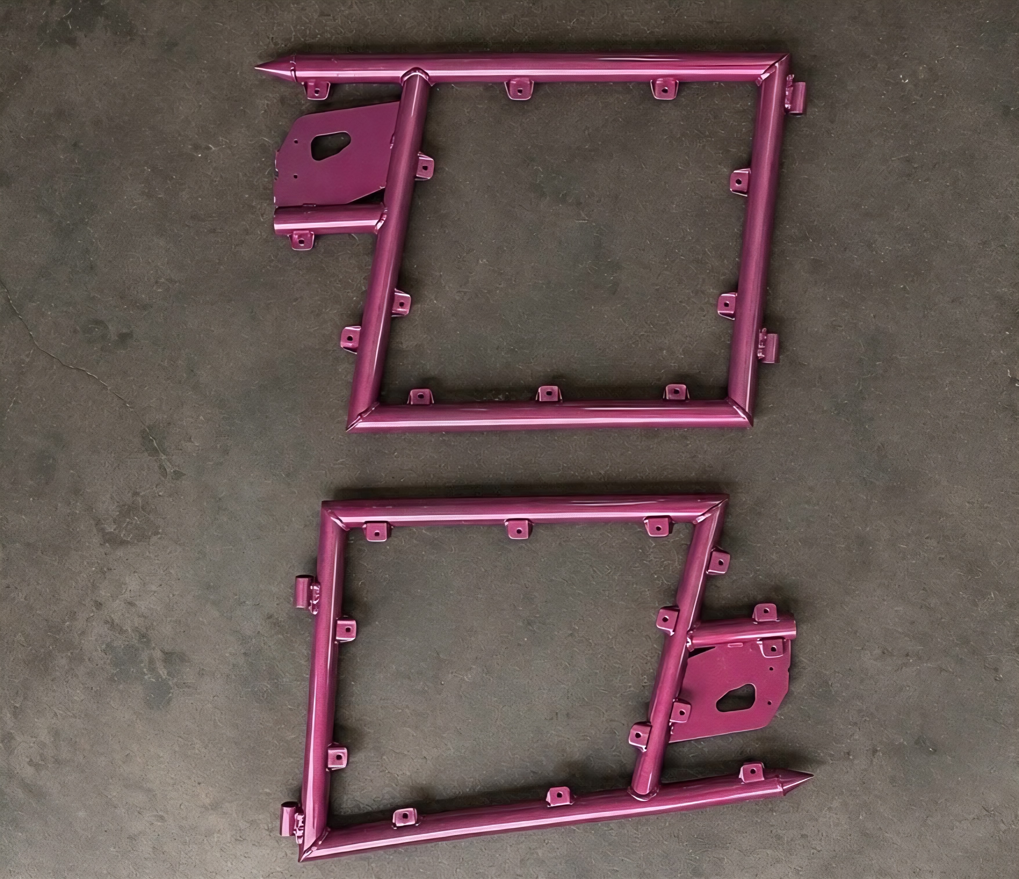 Cosmic Passion Prismatic powder coated UTV door frames — Northwest Indiana